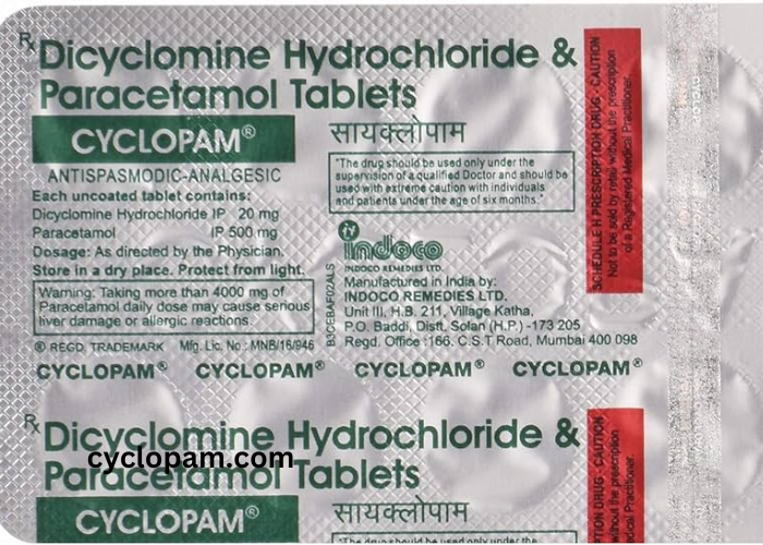 What is the Cyclopam Tablet Side Effects (1)