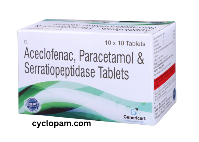 aceclofenac & paracetamol tablets uses in hindi