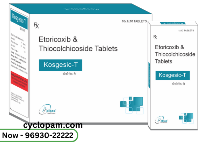 Etoricoxib and Thiocolchicoside Tablets